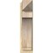 Ekena Millwork Imperial Rough Sawn Arts and Crafts Outlooker, Douglas Fir, 8"W x 20"D x 32"H OUT08X20X32IMP03RDF - alternate 4